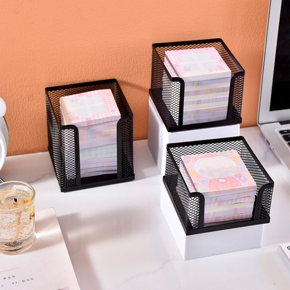 Sticky Note Cube - Черная фотография, мини-памятка, фотоальбом, держатель для