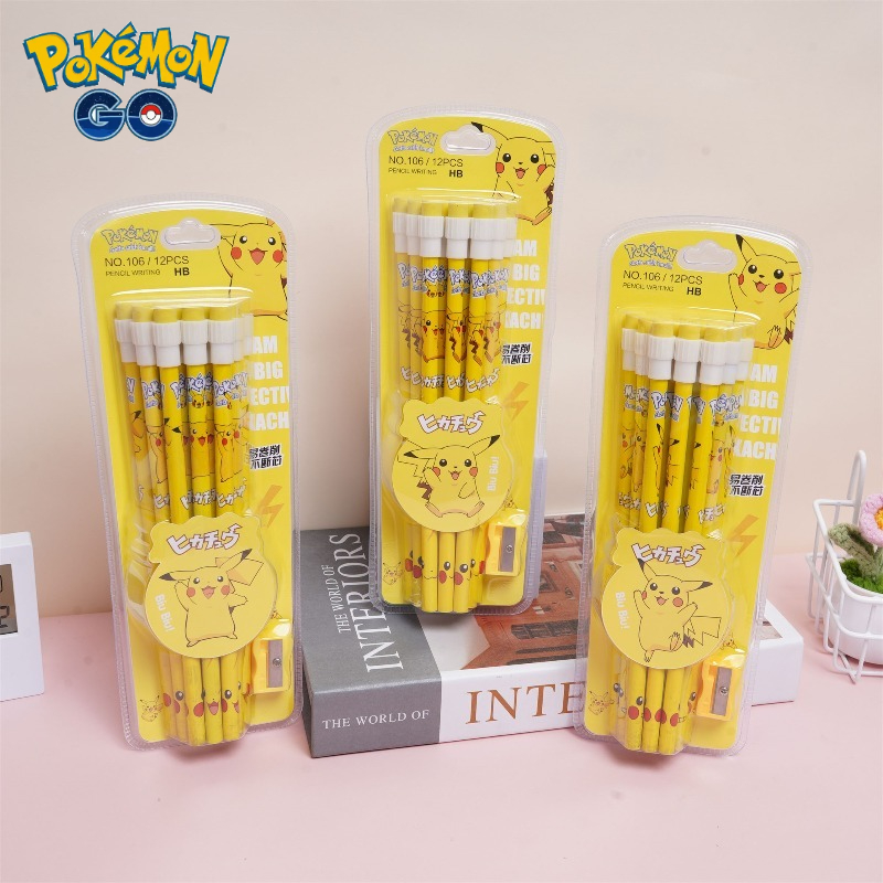 Office Supply Office Stationery Items - Набор из 12 карандашей Покемон с