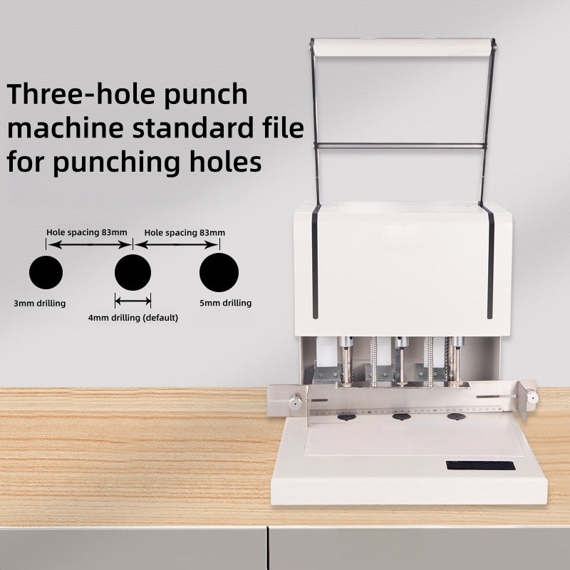 Электрический трехдырочный пер – обзор и цена Paper Punch 3 Hole