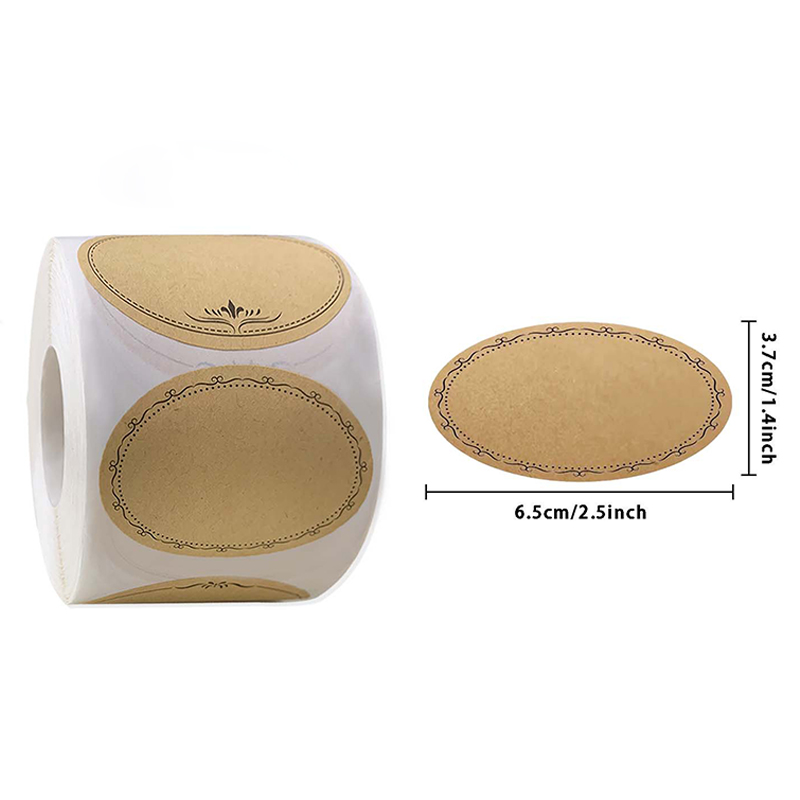 250 наклеек в рулоне, 2,5*1,4  – обзор и цена Sticker Label Roll