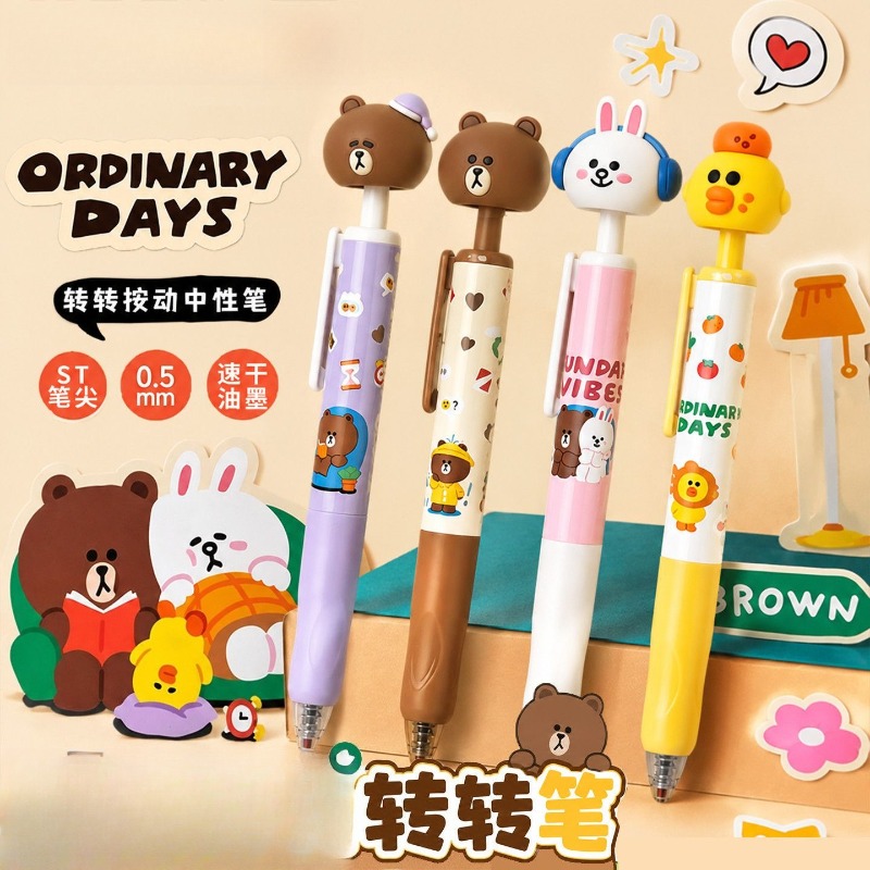 Новая гелевая ручка LINE FRIEN – обзор и цена Stationery Supplier