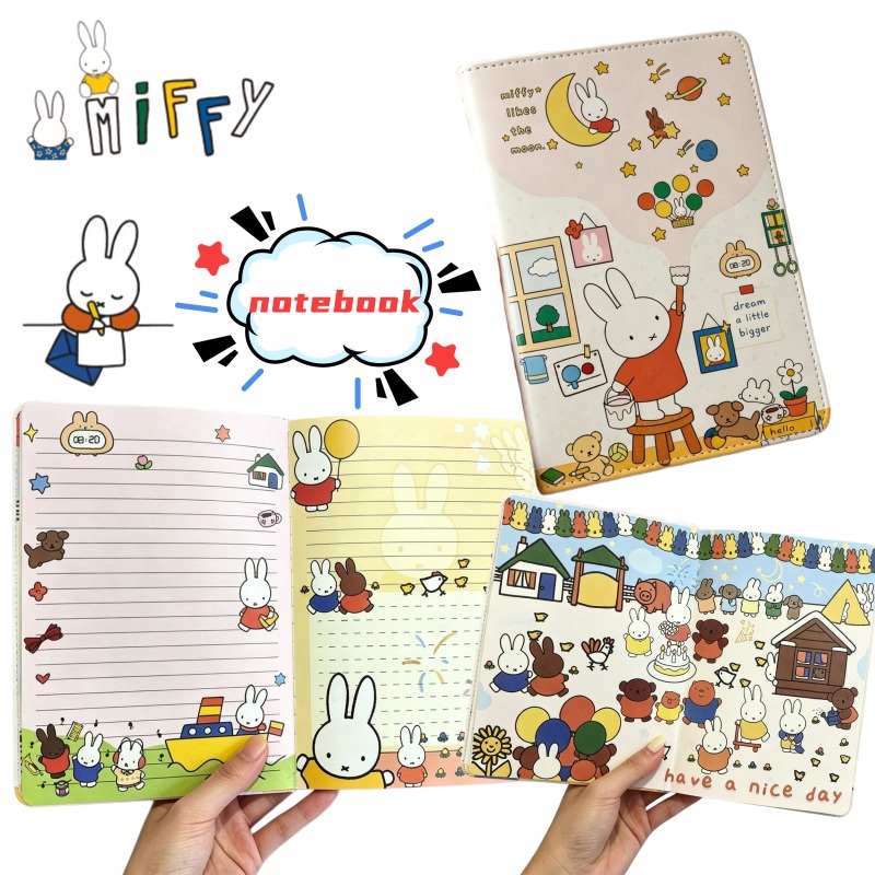 Новый блокнот B6 Miffy: милый  – обзор и цена Stationery Supplier