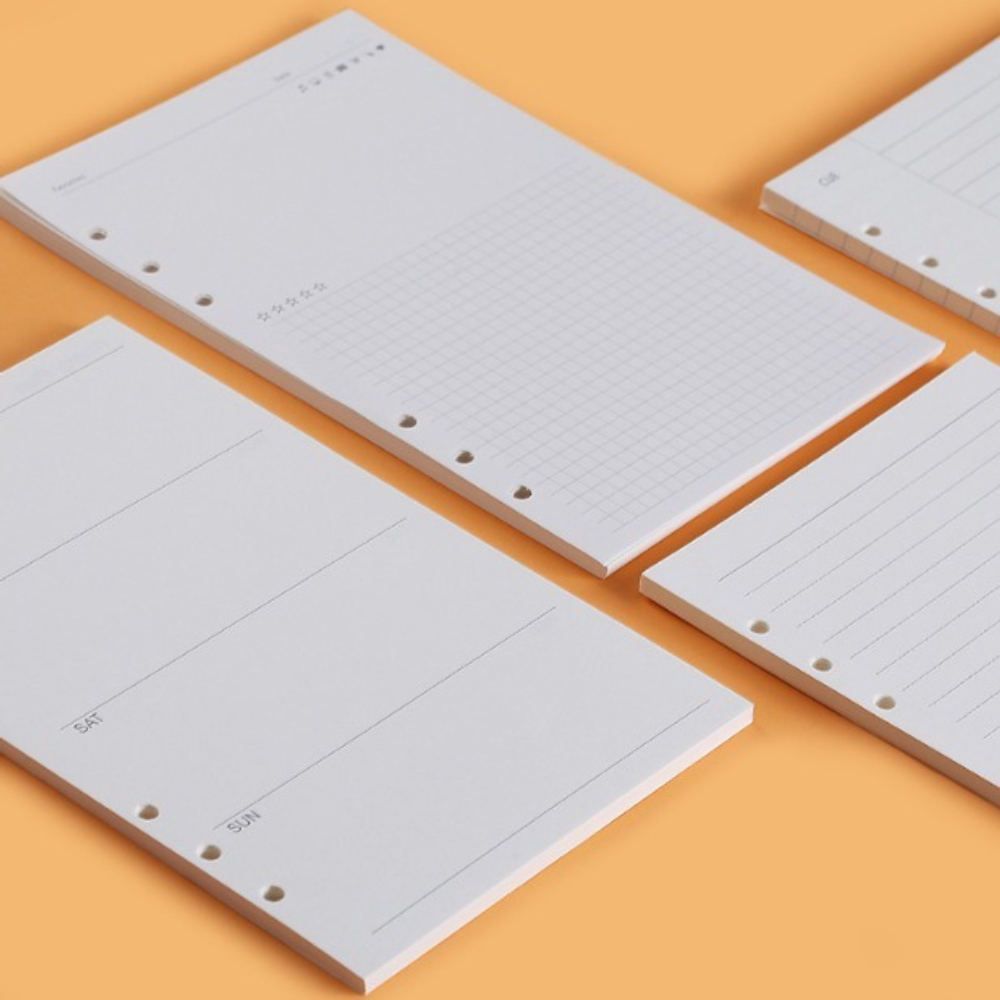 Сменные листы для планеров A5, – обзор и цена Notebook Dotted A5