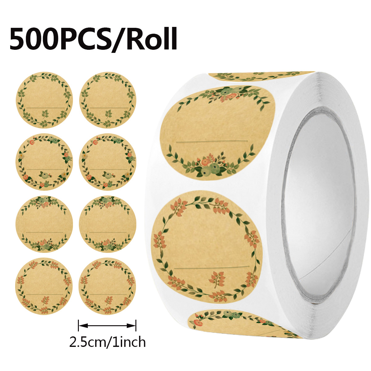 JCAC 500 шт./рулон, пустые эти – обзор и цена Sticker Label Roll