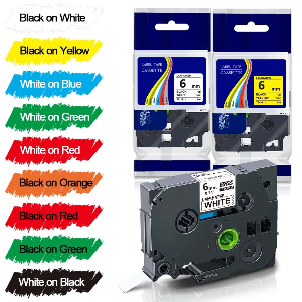 1 упаковка ленты TZe211 Ptouch – обзор и цена Label Printer Tape