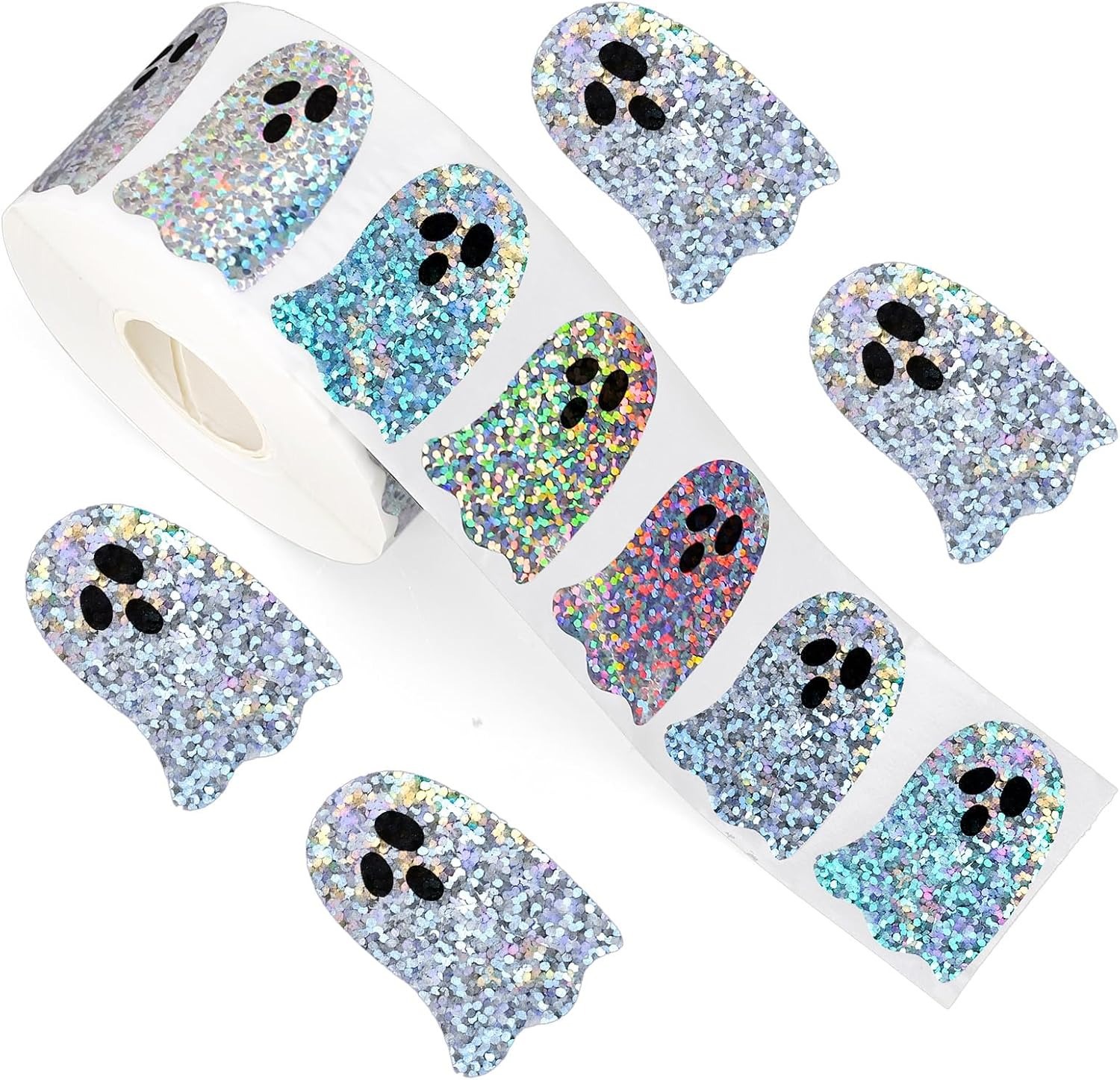 Хэллоуин Призрак Форма DIY Вод – обзор и цена Sticker Label Roll